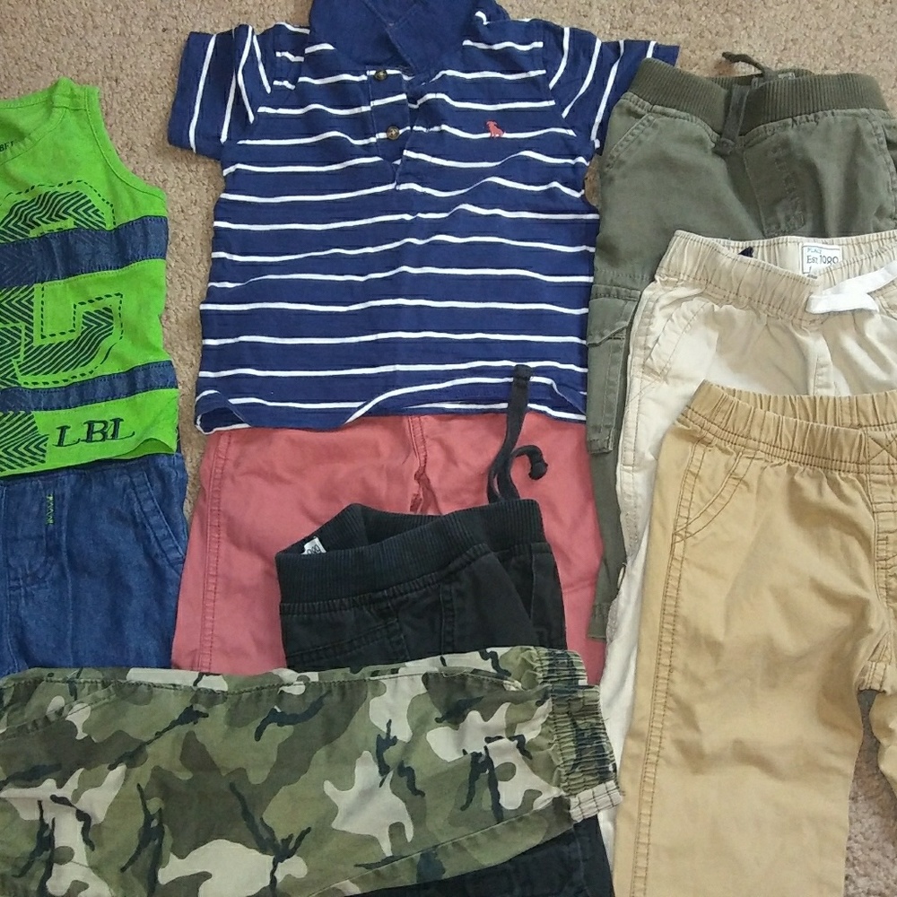 Boys Tops and Bottoms sold separately or as 1 fit